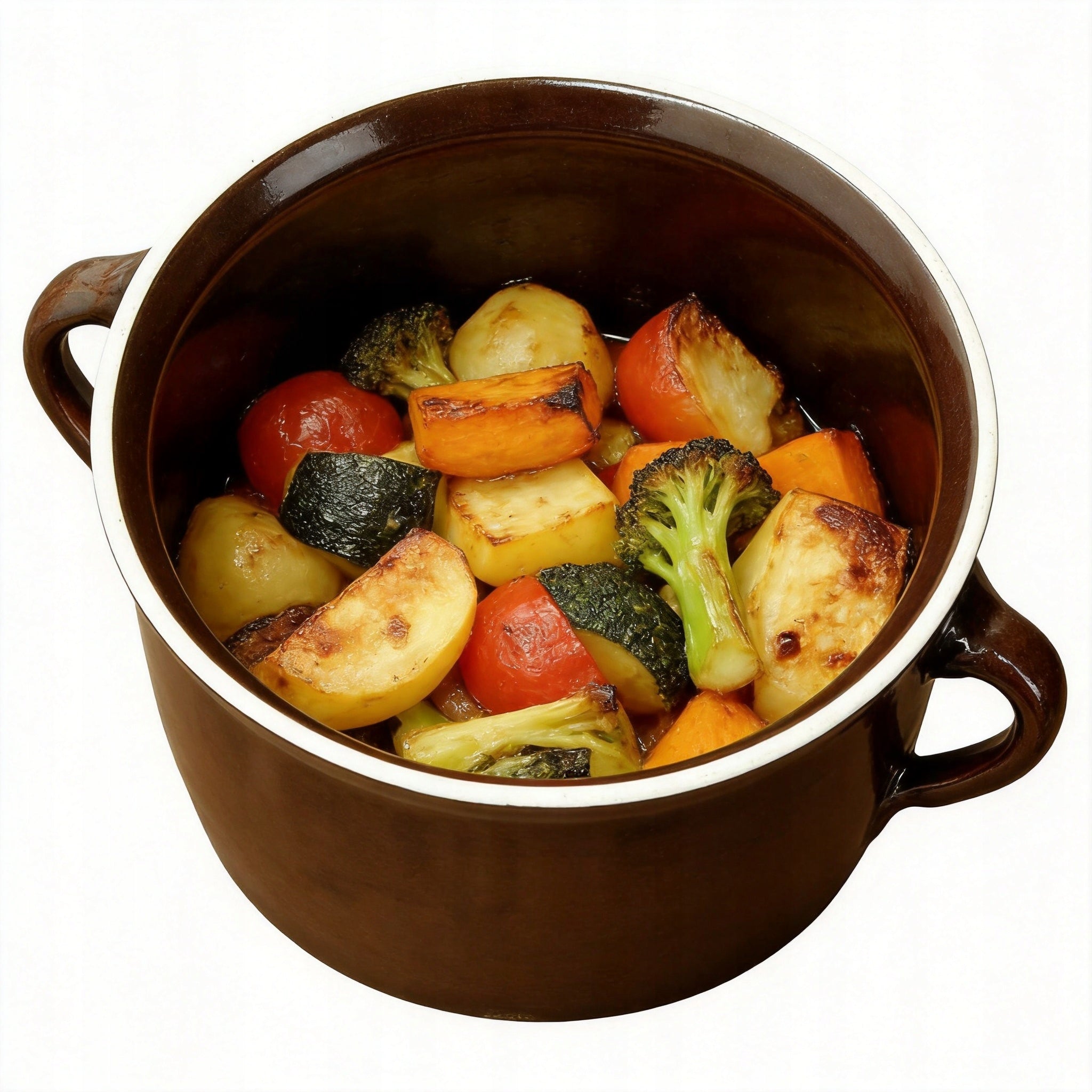 Ceramic simple pot 5 l with lid Stoneware for lard cucumber silage Manufacturer code 771206