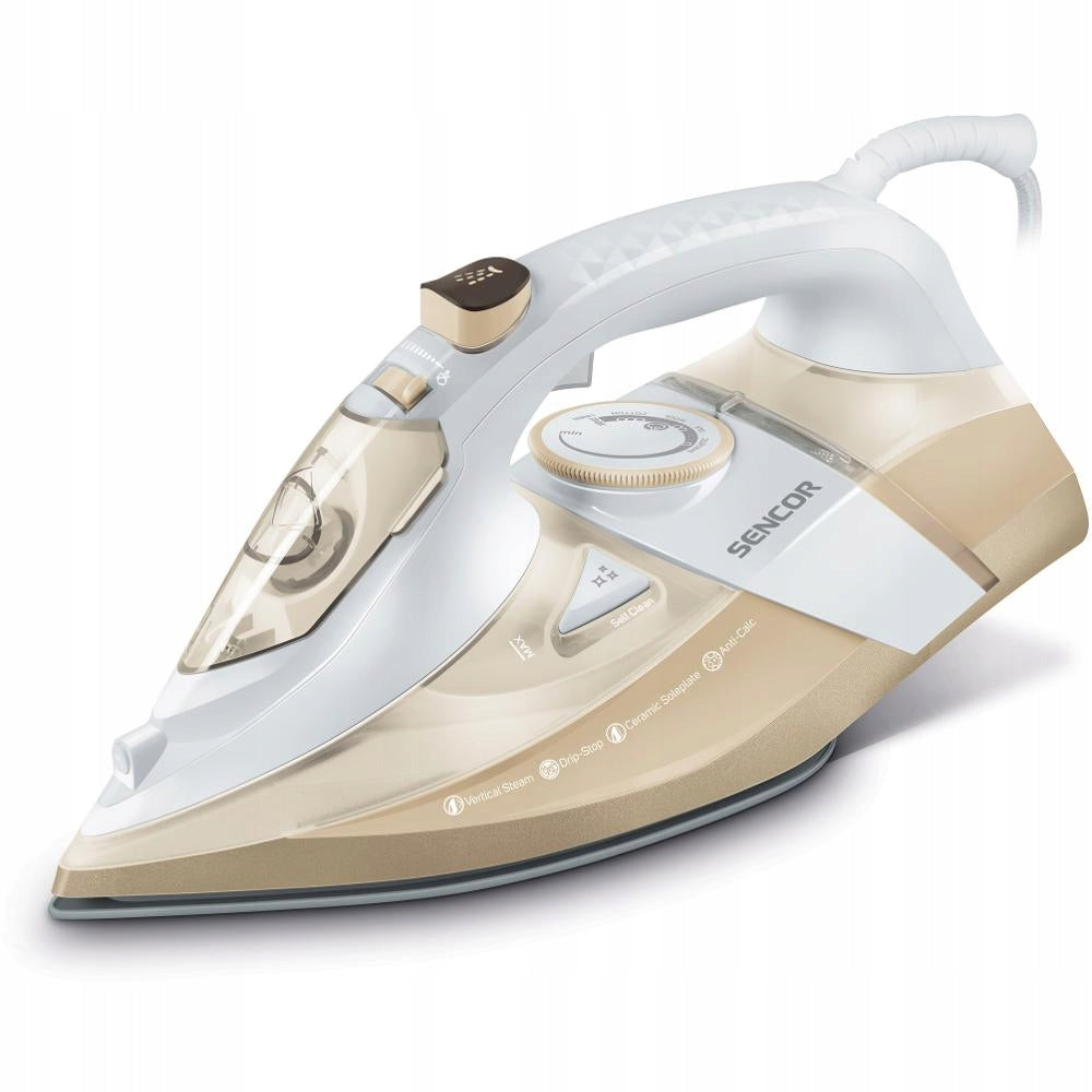Ceramic steam iron SENCOR SSI8310GD 3200W STRONG! FASHIONABLE!
