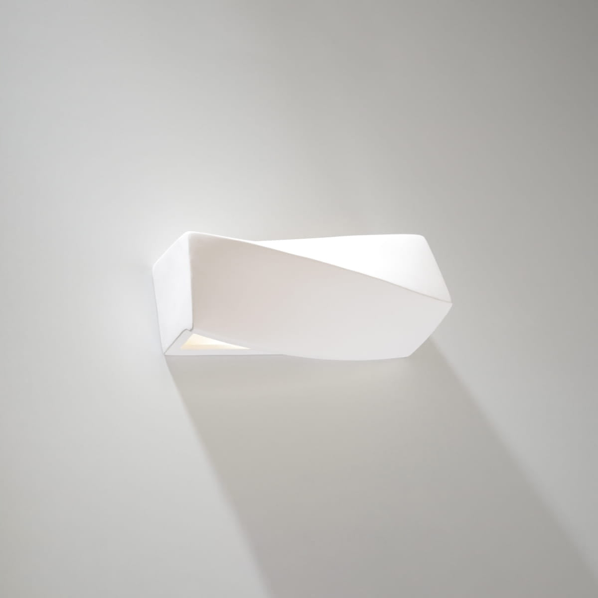 Ceramic wall lamp SIGMA MINI SL.0229 Sollux Lighting Batteries included no