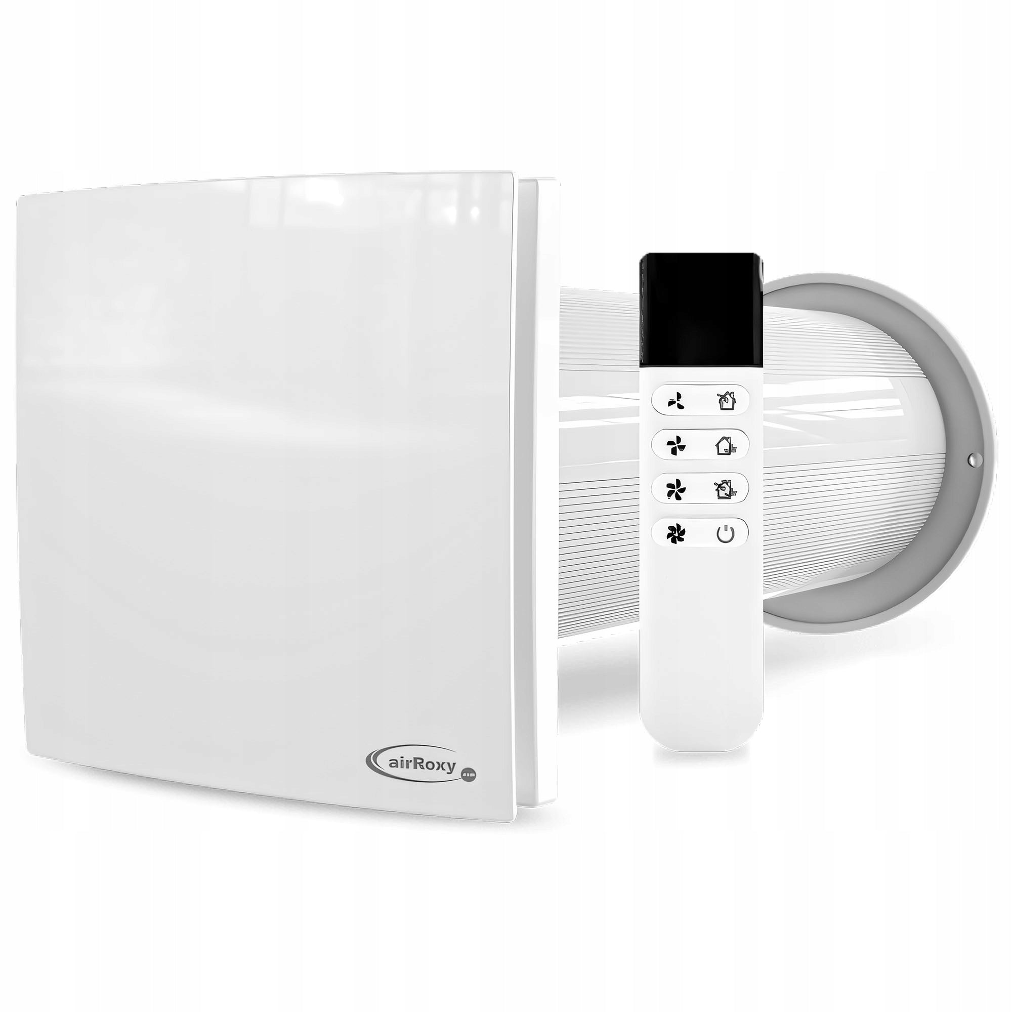 Ceramic wall recuperator aRheat plug + remote control fi 125mm