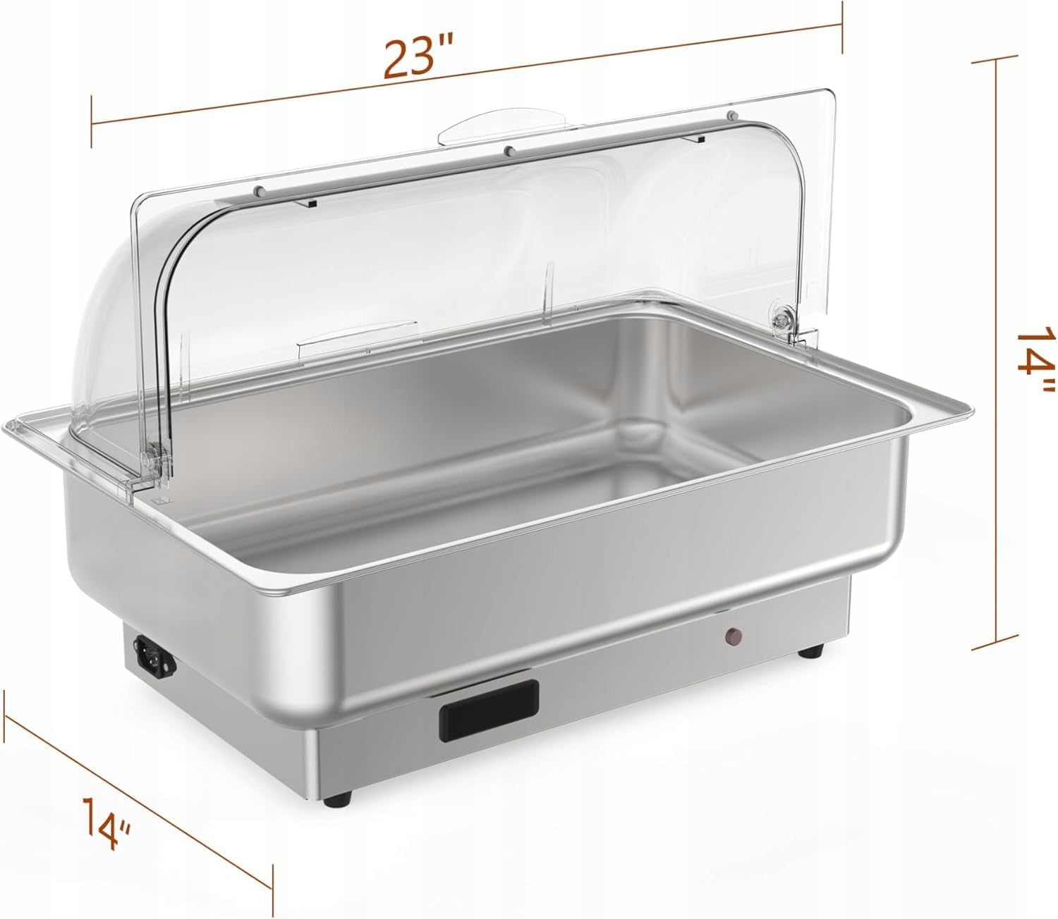 Chafing Dish 600W Electric Food Warmer, Buffet Manufacturer code PHK_36BX