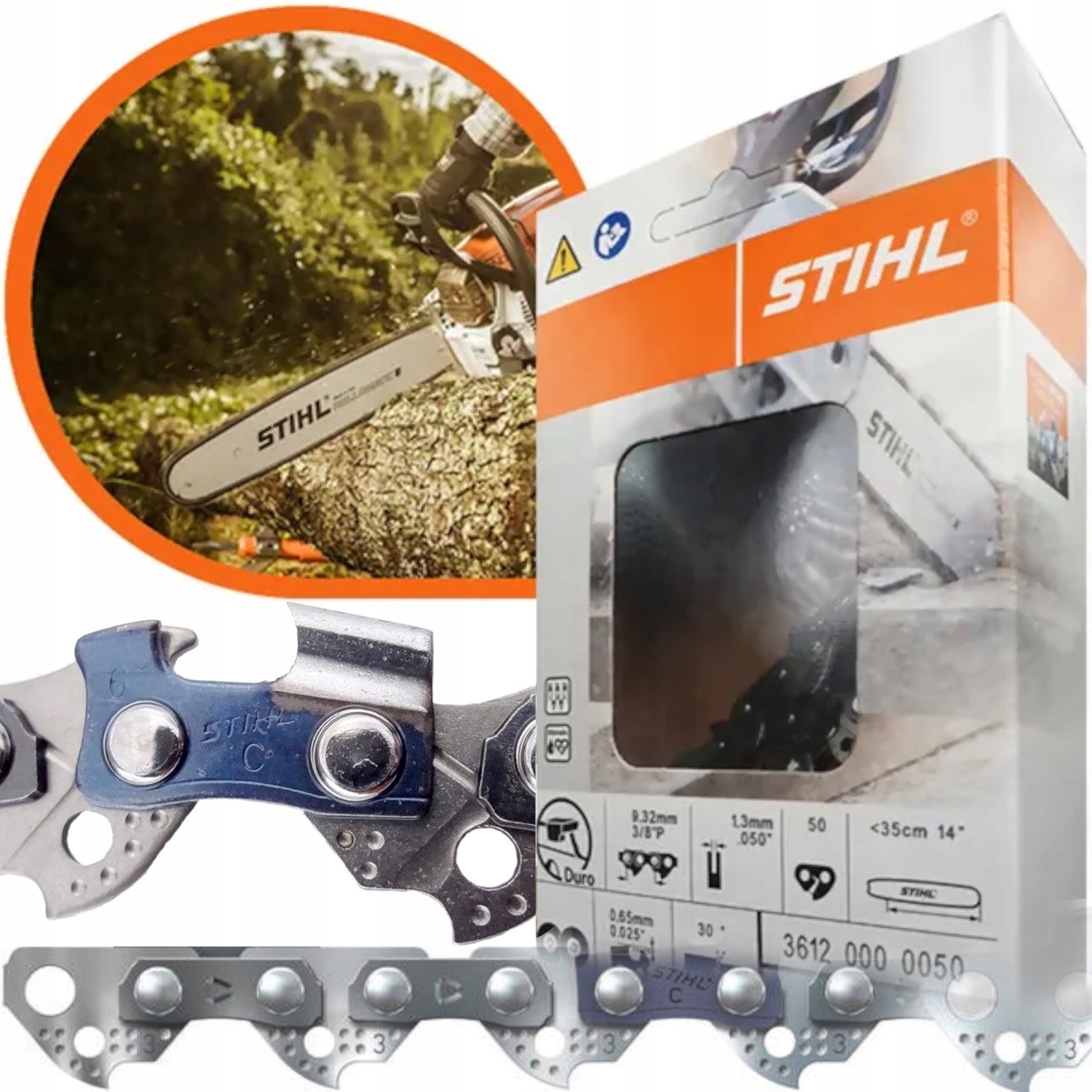 Chain for Stihl 50 3/8 1,3mm 35cm MS 180 181 211 230 231 250 251