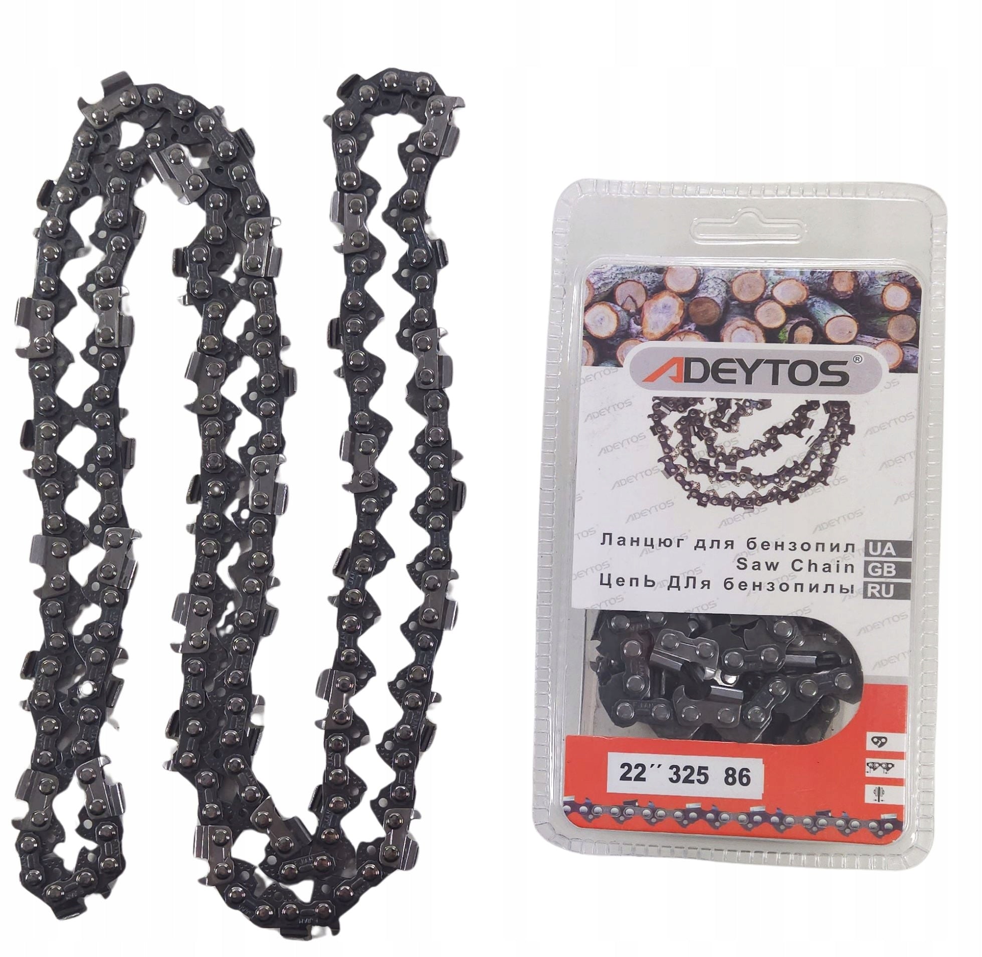 Chain for combustion saw 22" 0,325 86 links 43 cutting teeth 63cm Packaging status original