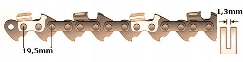 Chain for saw STIHL 3/8'' 1.3mm 50 links KONAR Brand Konar