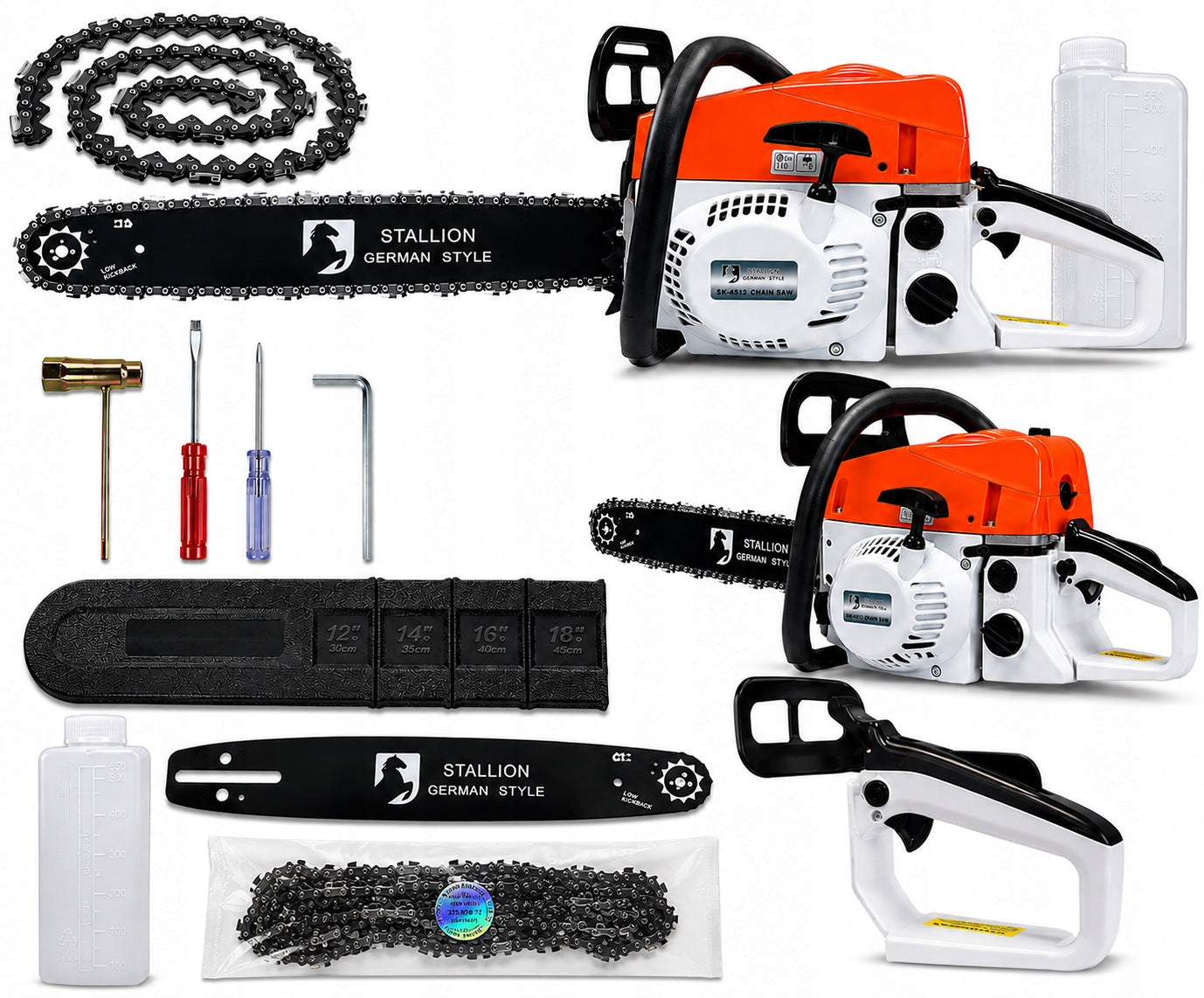 Chainsaw Combustion 52cc 3.9kW (3,9 kW / 5,3 HP) 12000 RPM