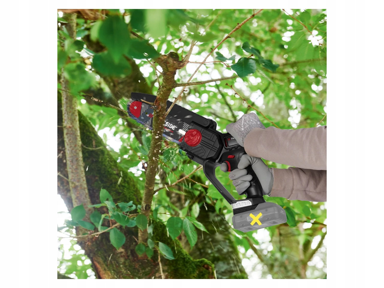 Chainsaw Parkside Cordless 20 V Performance PPAGHS 20LI A1 Manufacturer code PPAGHS
