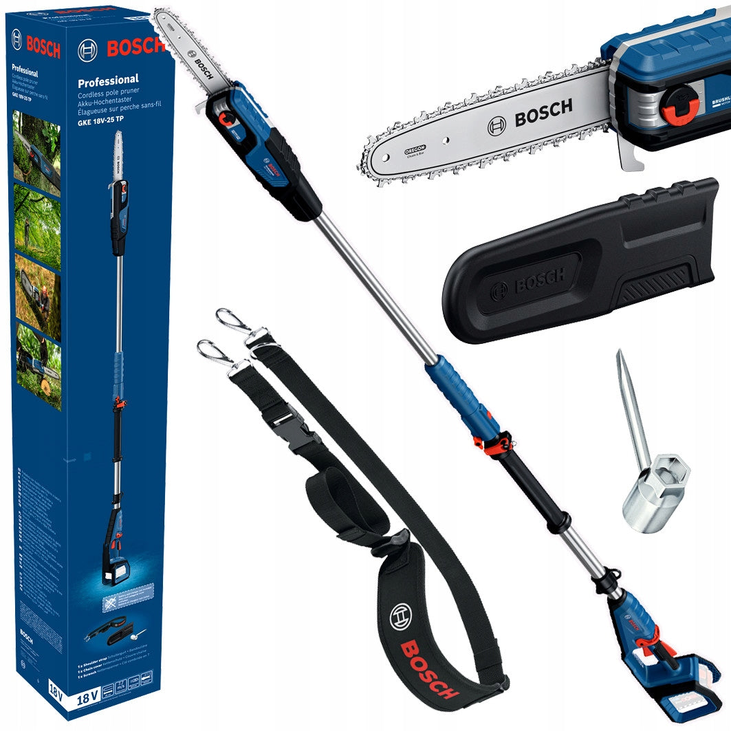 Chainsaw on boom BOSCH GKE 18V-25 TP 06008D6000
