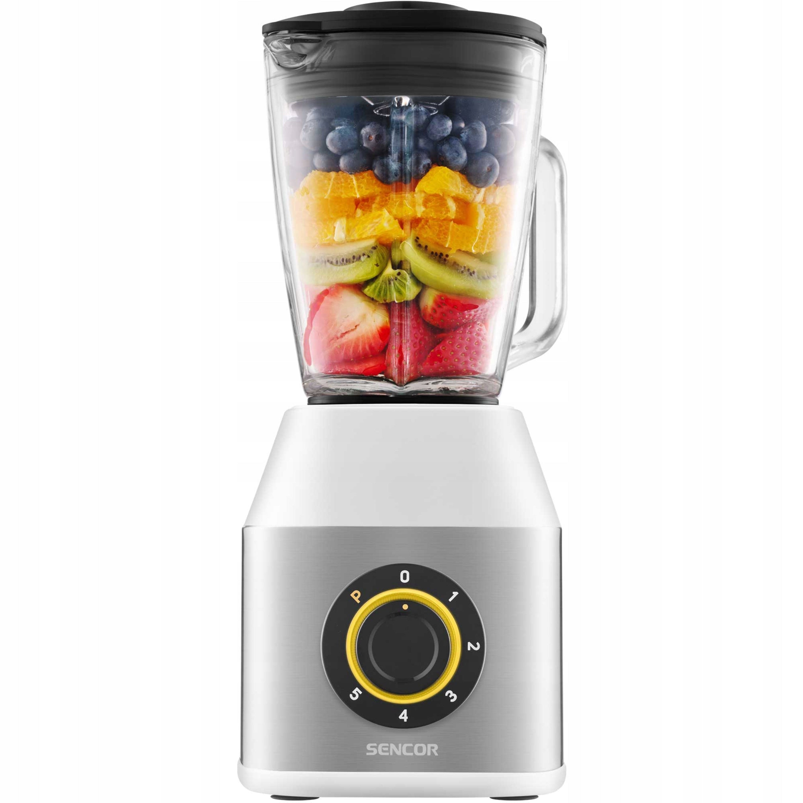 Chalice Blender Sencor SBL 4871WH 6 Knives STAINLESS STEEL 24000 RPM 1250W Brand Sencor