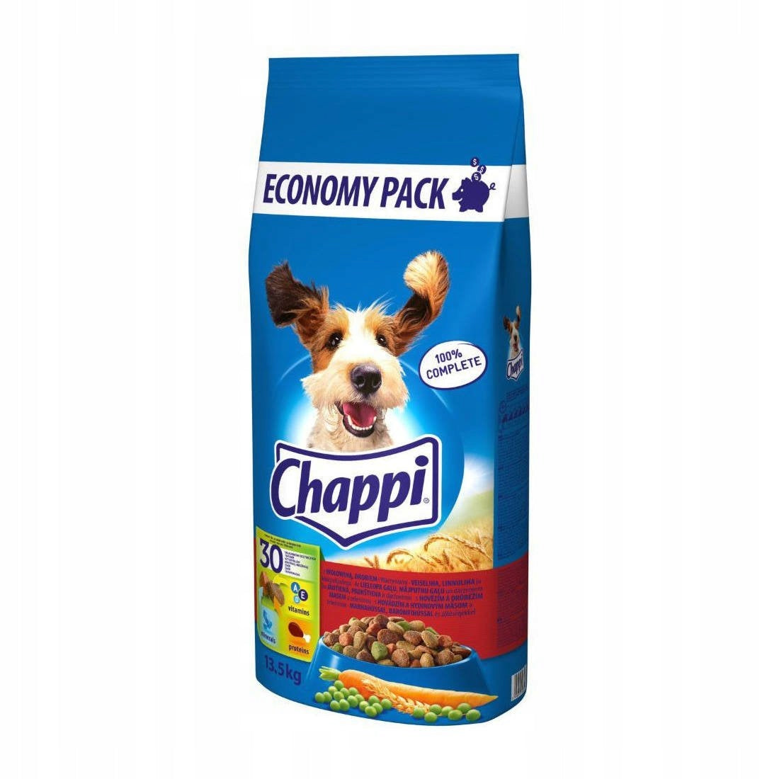 Chappi Beef Poultry Vegetables 13.5kg Dog Food