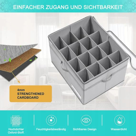 Cheap organizer Wardrobe drawer / Box 1,75 l 7,08 x 34,07 x 44,01 cm