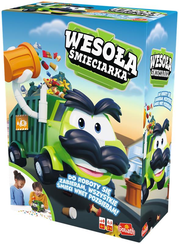 Cheerful Garbage Truck Game | Goliath Games