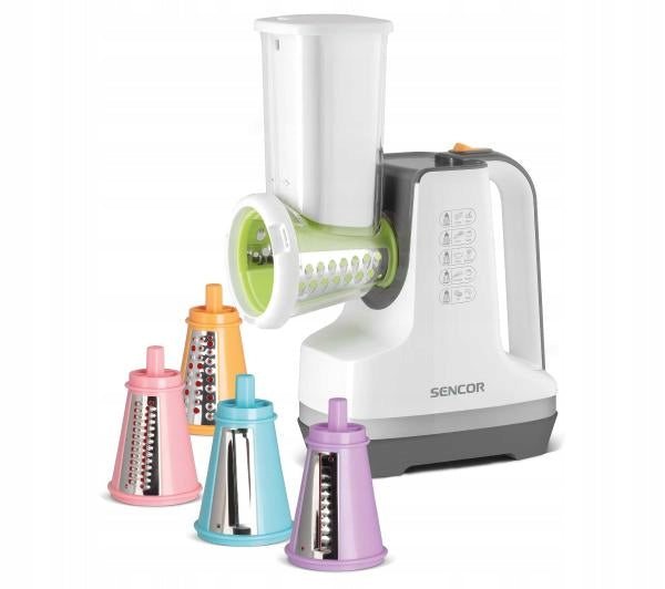 Cheese Vegetable Cutter Sencor SSG 4500WH with Ice Cream Attachment 150W