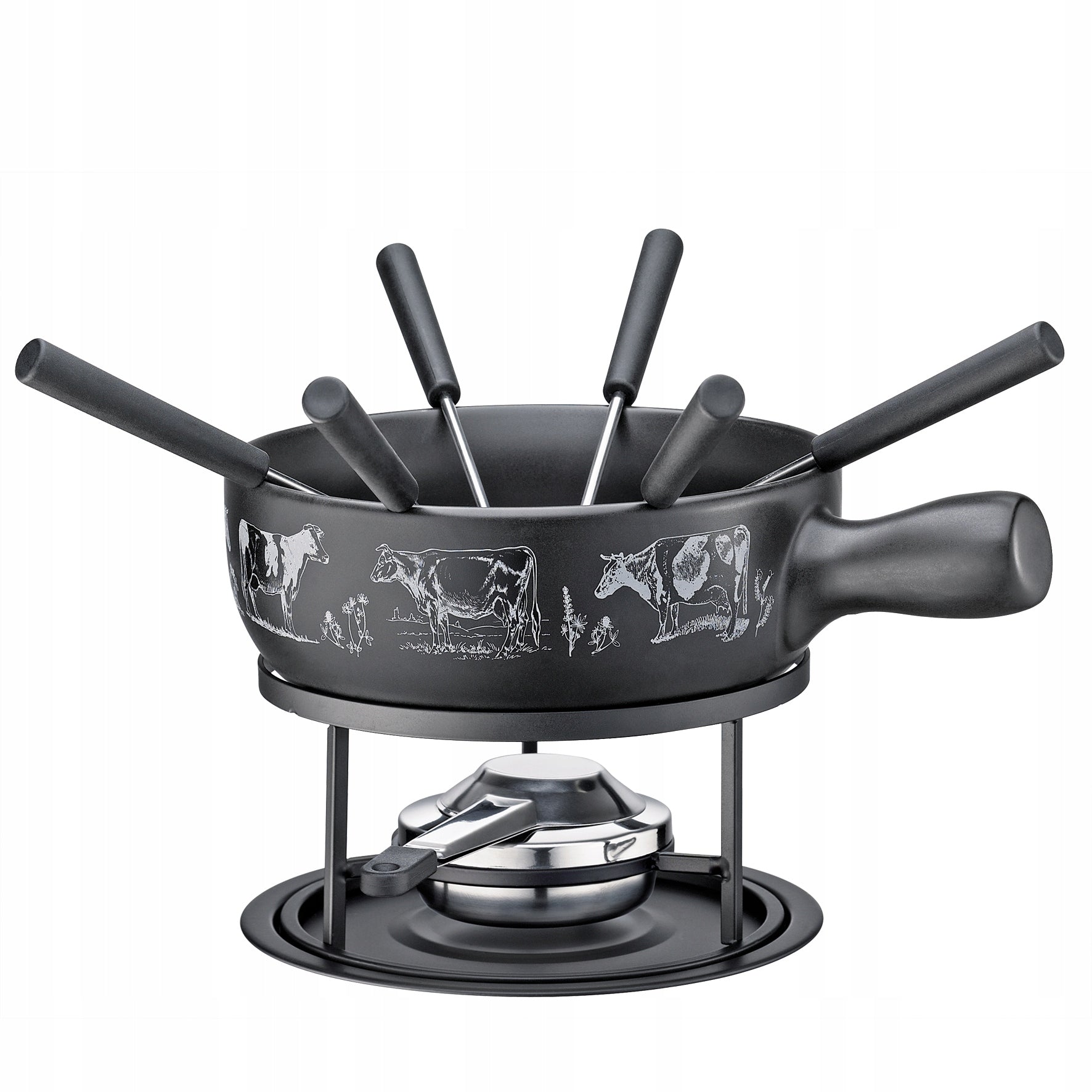 Cheese fondue set GALLEN 2L KUCHENPROFI Packaging status original