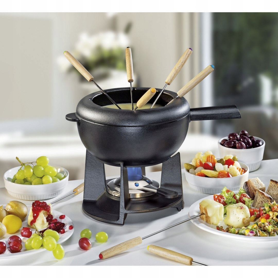 Cheese fondue set for 8 people 2 L SPRING black Packaging status original