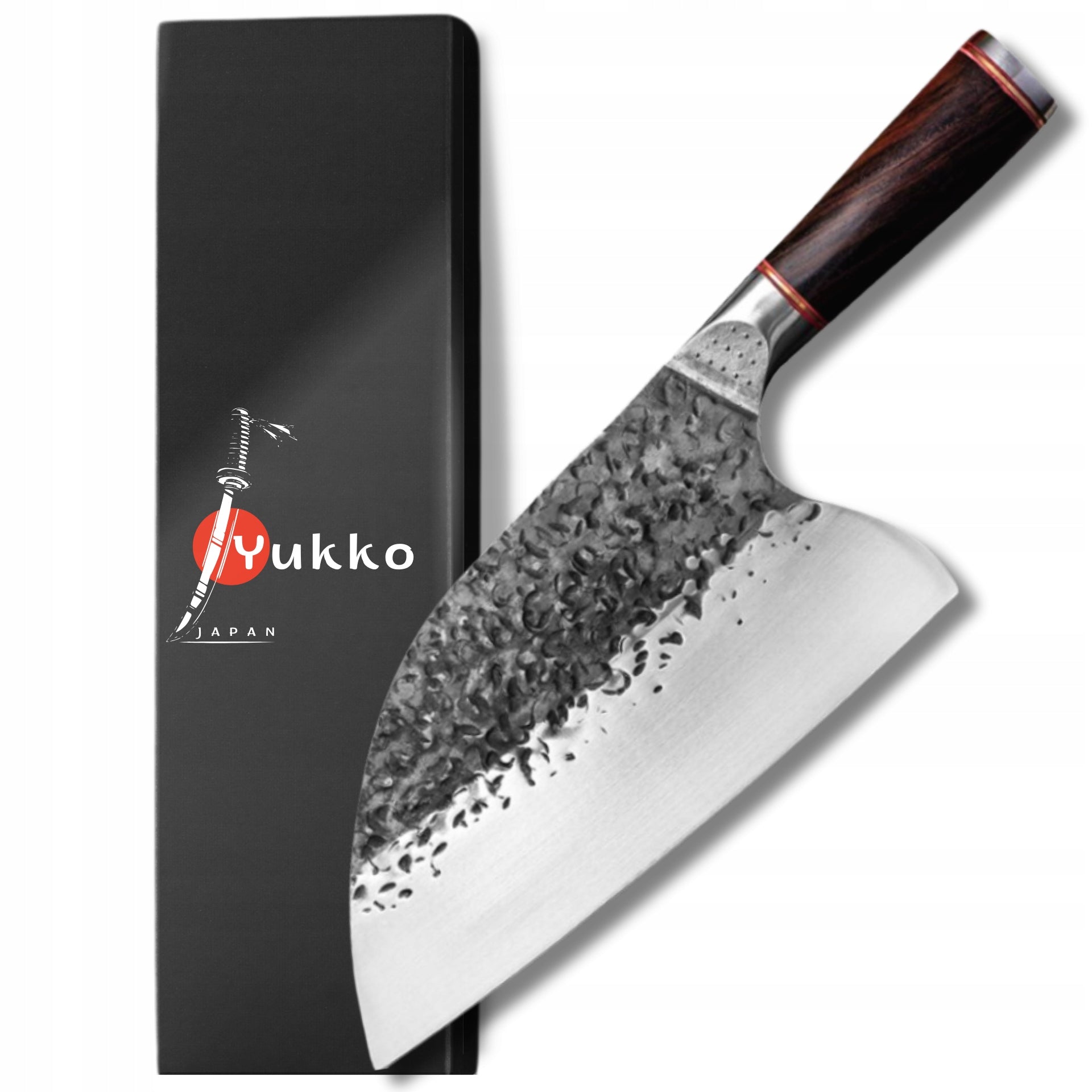 Chef's Cleaver Very Sharp Professional Universal Knife Yukko Japan Packaging status original