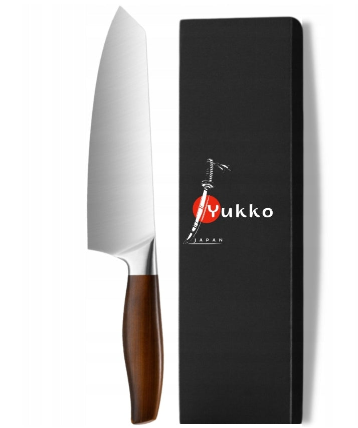 Chef's Kitchen Knife Very Sharp Professional Precision Yukko Japan Manufacturer code Nóż Szefa Kuchni w Stylu Japońskim