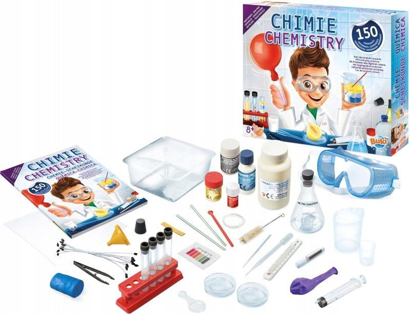 Chemical laboratory 150 experiments Buki Brand Buki