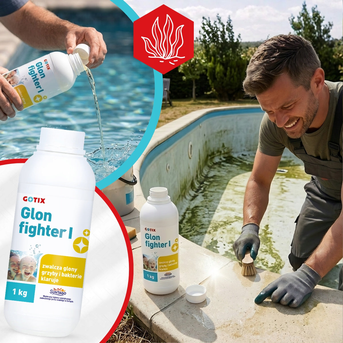 Chemistry for Pool Chlorine for Pool 7in1 Pool Chemistry Starter Kit Volume 5 l