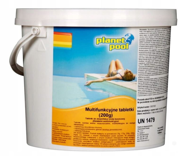 Chemochlor CHEMISTRY SWIMMING POOL MULTITITABLES 150 pcs 3kg