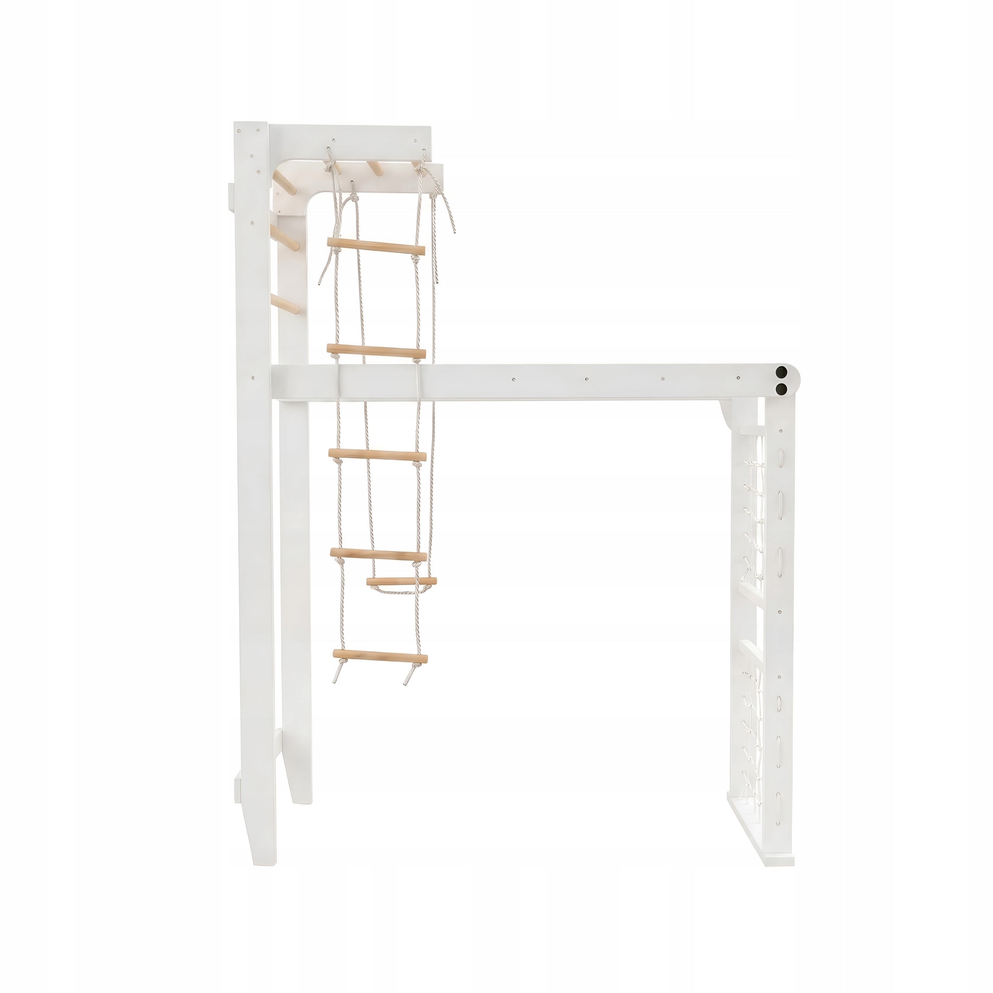 Cherry Play gymnastic ladder - white-wood Brand Małpiszon