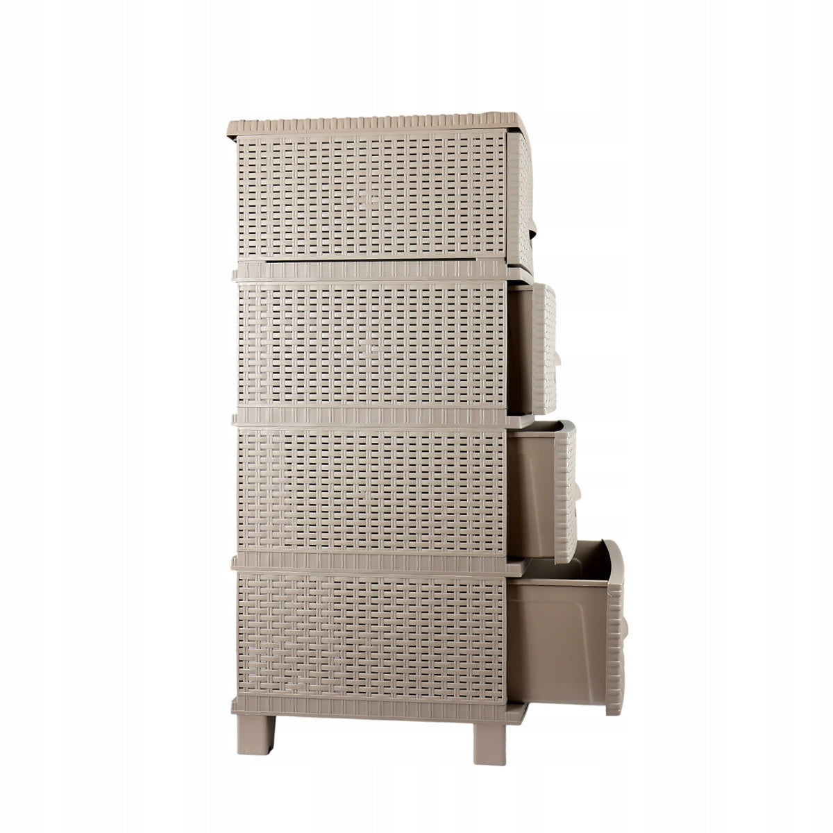 Chest of 4 drawers rattan modern 94 cm HIT! for bathroom on the plot garage Brand no brand
