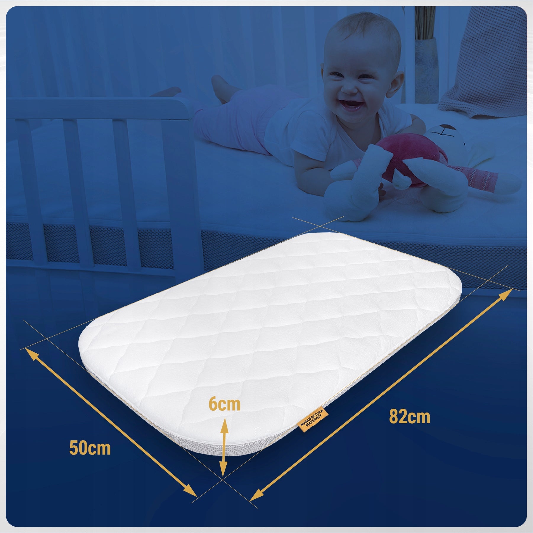 Chicco Next2Me Air Mattress for Chicco Next to Me Essential 82x50 Packaging status original