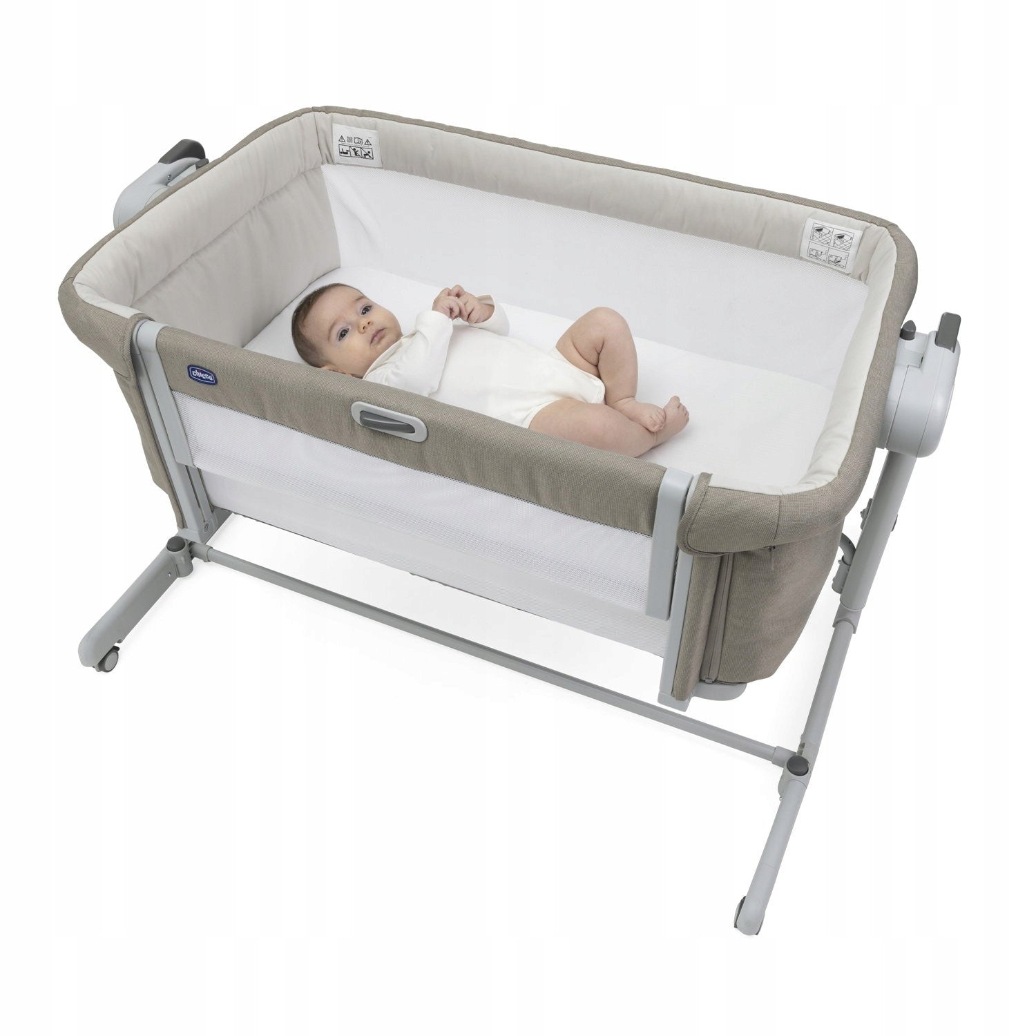 Chicco Next2Me Magic EVO cot, Desert Taupe Manufacturer code 8058664167722