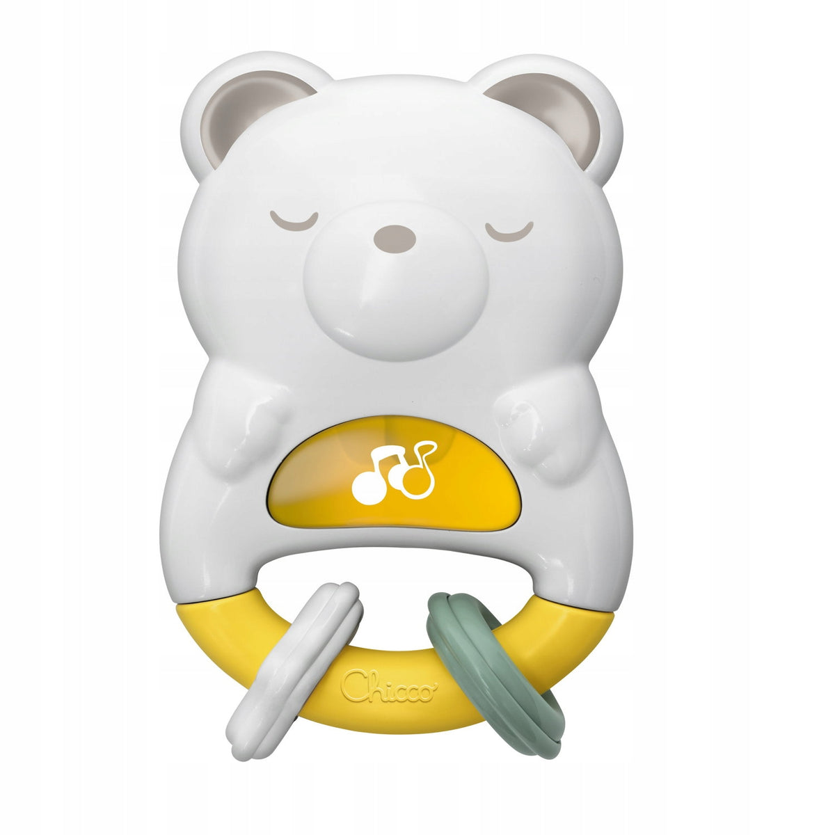 Chicco rattle 2in1 night light glowing bear Packaging status original