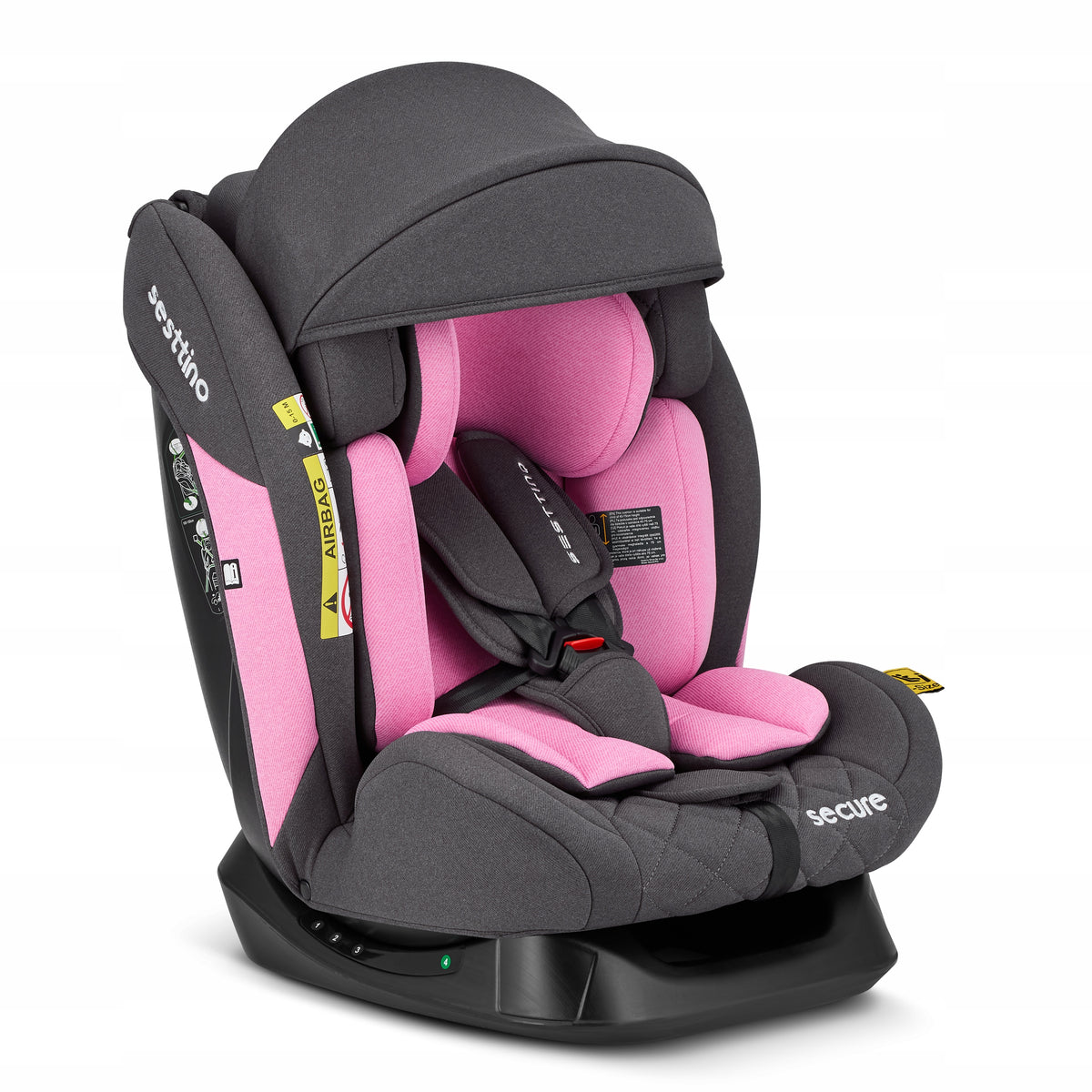 Child Car Seat 0-36kg Child Safe 40-150cm Sesttino SecurePro Packaging status original