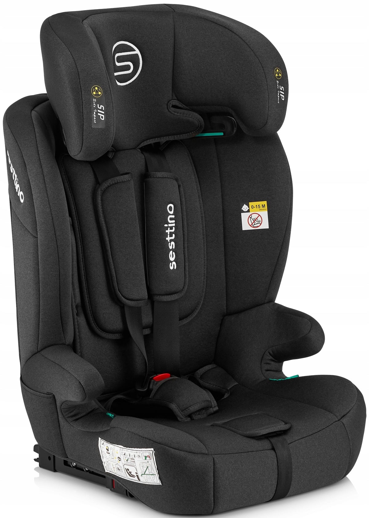 Child Car Seat 76-150cm Sesttino Rocker Pro ISOFIX 9-36kg Brand Sesttino
