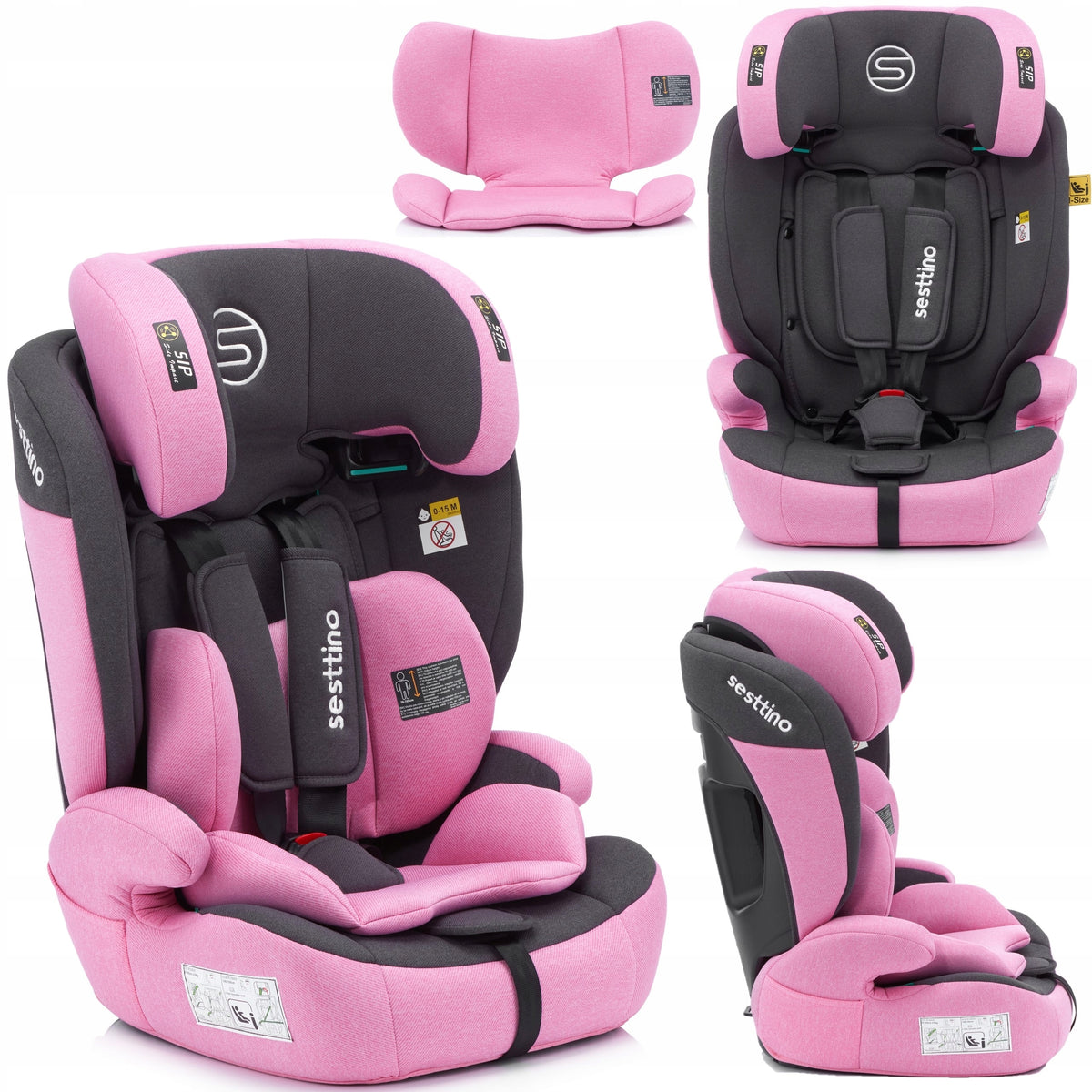 Child Car Seat 76-150cm Sesttino Rocker Pro9-36kg Safe
