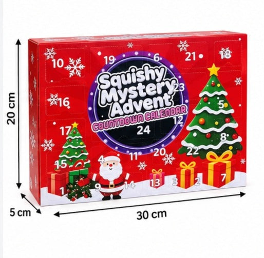 Children's Advent Calendar 2026 Sensory Toys Squishy 24 Pieces Manufacturer code Kalendarz Adwentowy Dla Dzieci 2026 Z Zabawka