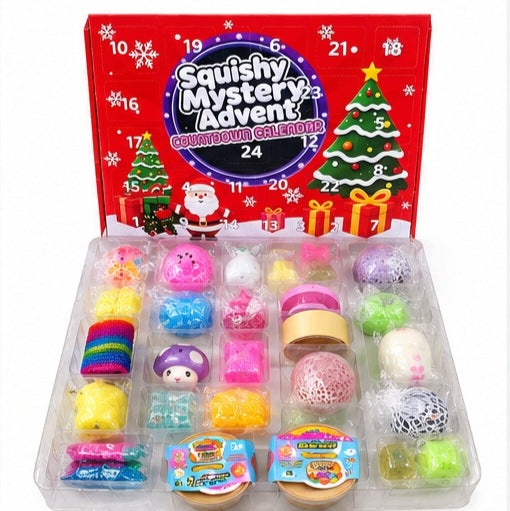 Children's Advent Calendar 2026 Sensory Toys Squishy 24 Pieces
