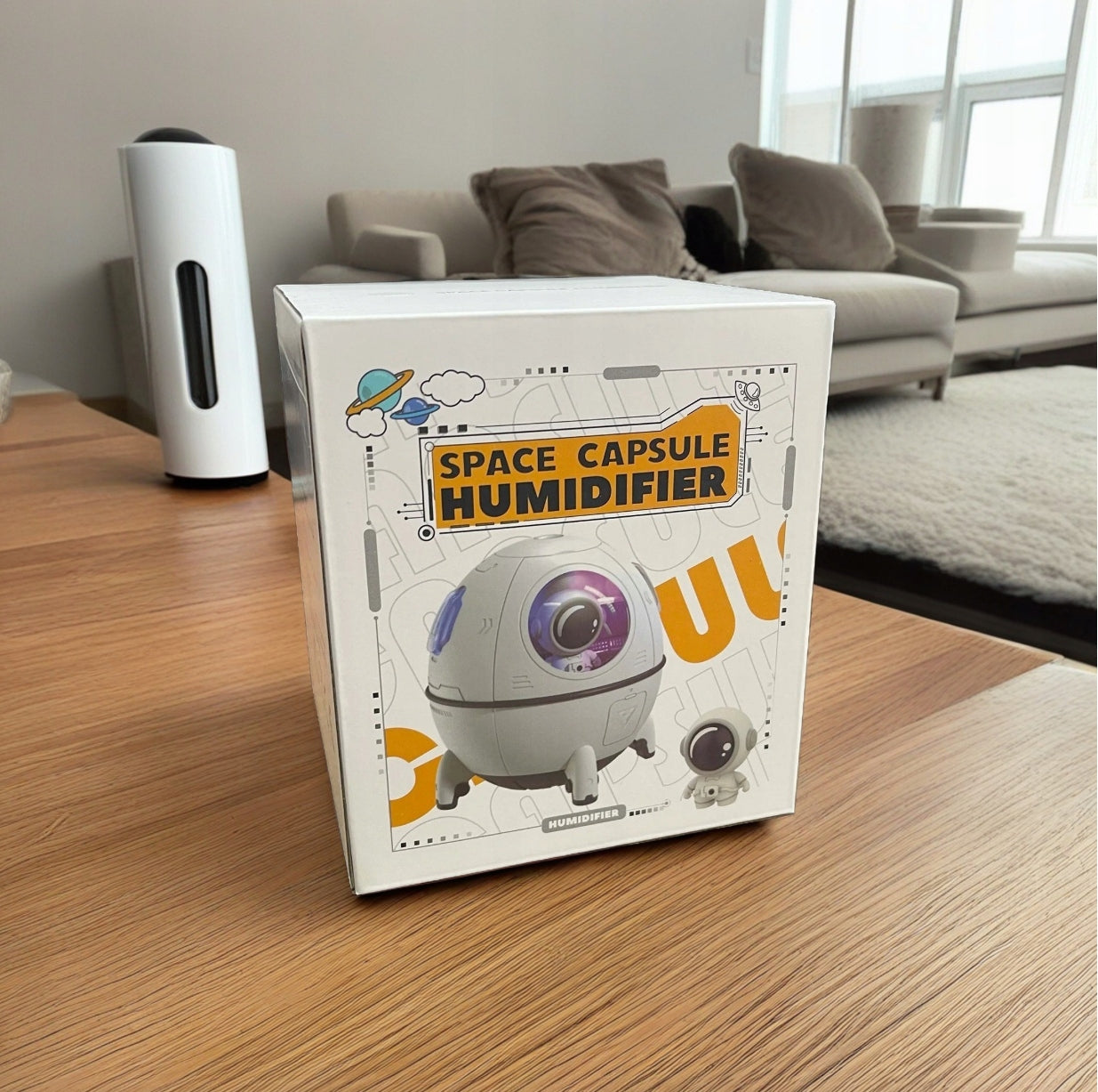 Children's Air Humidifier with Lights and REMOVABLE HUMAN Packaging status original