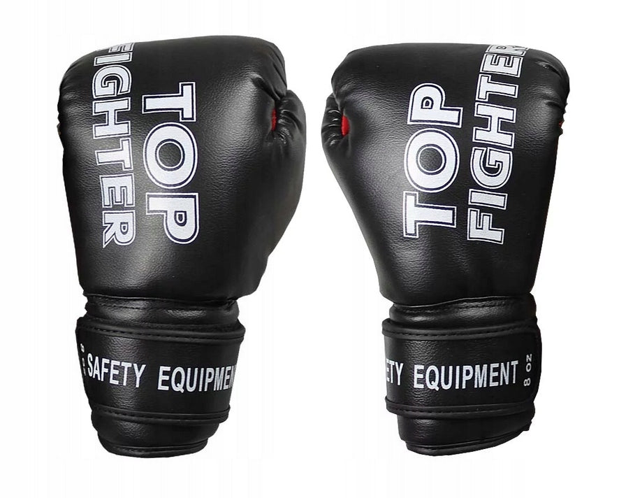 Children's Boxing Gloves 8 oz Black Packaging status original