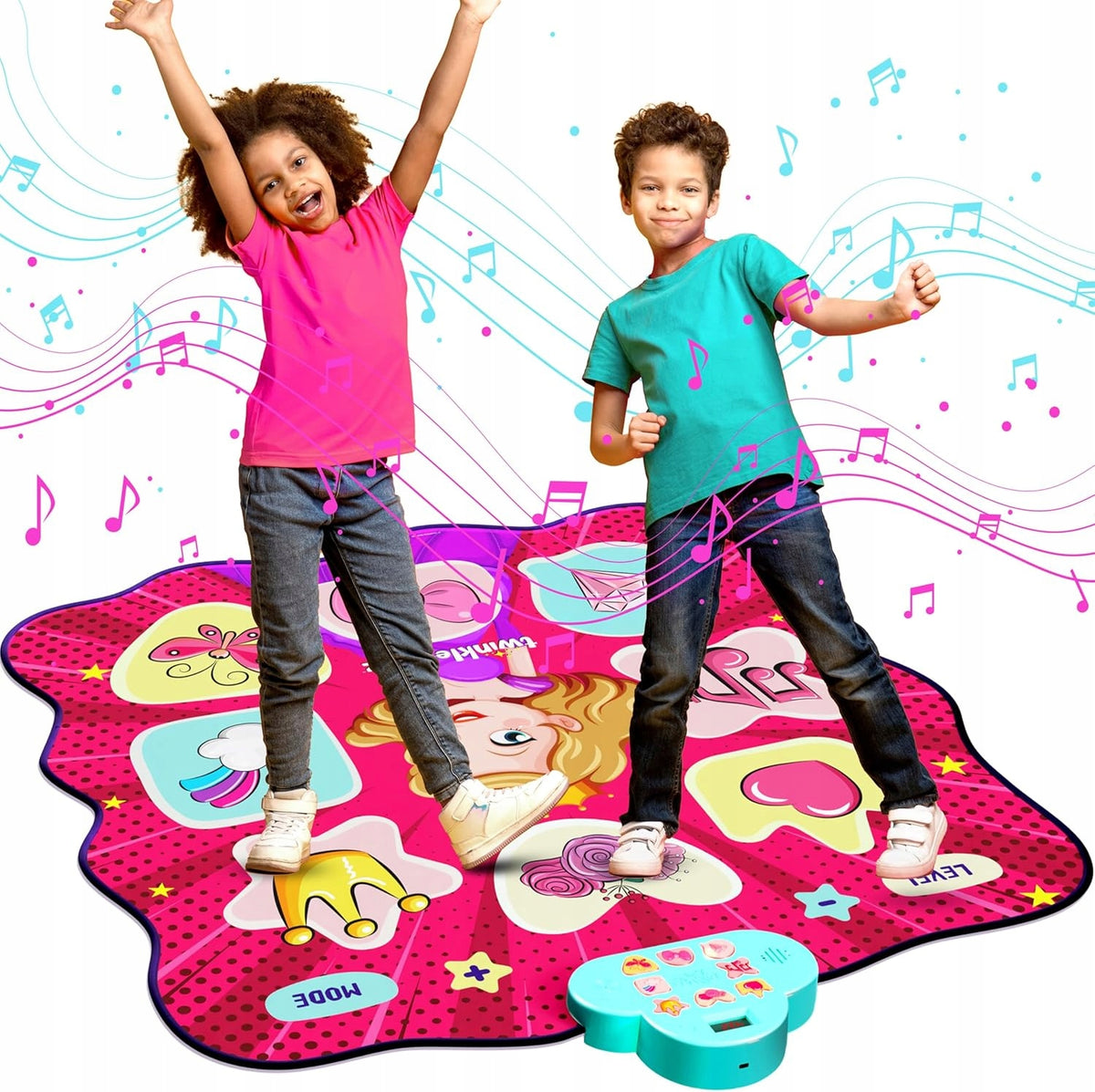 Children's Dance Mat Gifts for Girls Ages 3+ Dance Mat