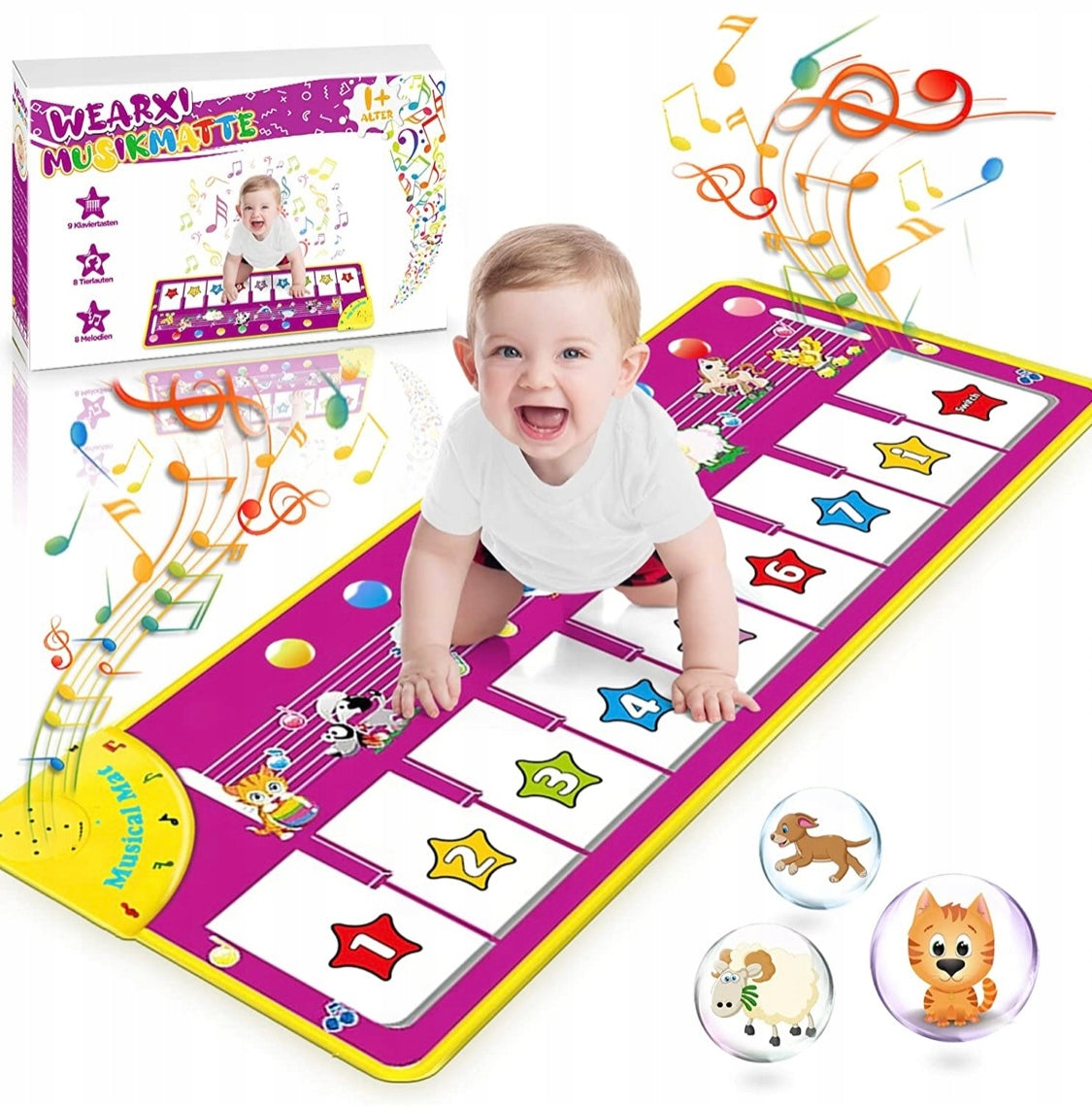 Children's Dance Music Mat Piano Wearxi Manufacturer code 25GV25D