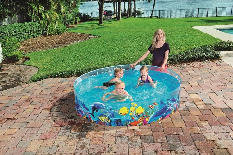 Children's Expansion Pool Sea Odyssey 183x38cm BESTWAY 55030 Product width 183 cm