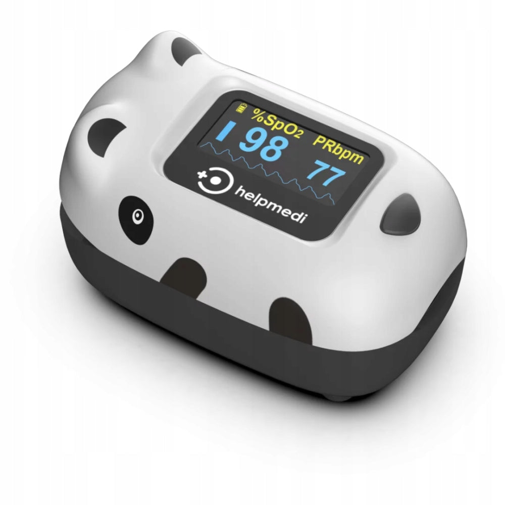 Children's Finger Pulse Oximeter RSV Medical Asthma For Finger PANDA Packaging status original