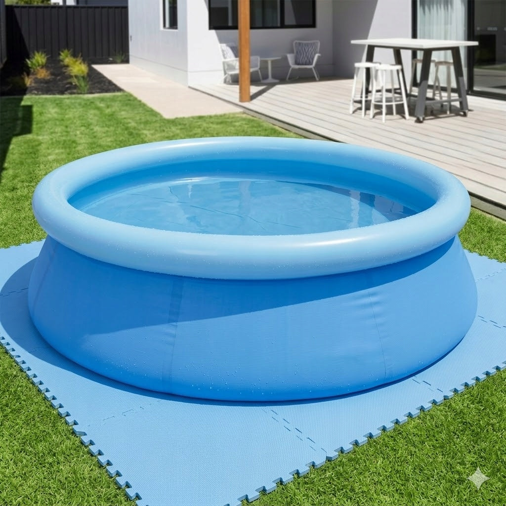 Children's Garden Pool Family Large Expansion With Flange 240x63CM Brand Stazer