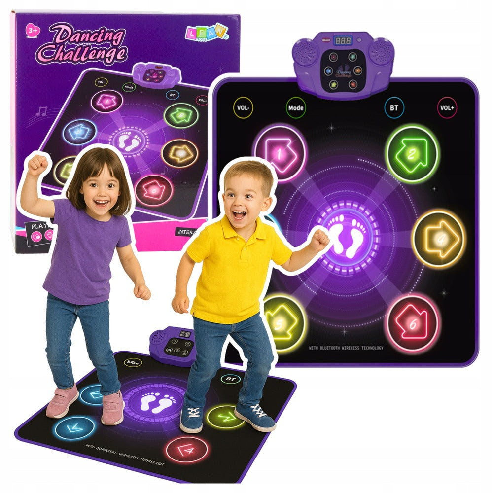 Children's Interactive Dance Mat Bluetooth 5 Modes 3 Languages