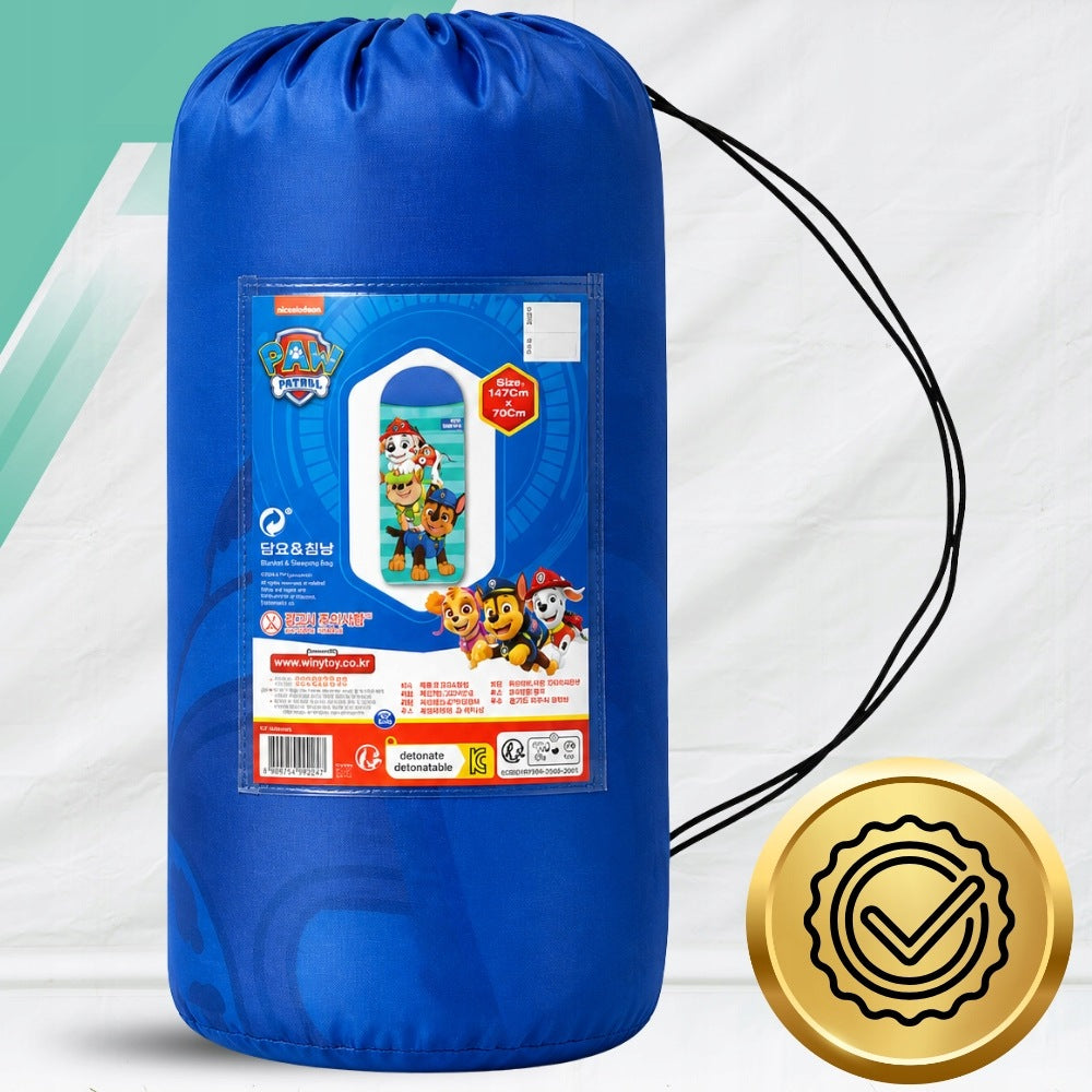 Children's Sleeping Bag Paw Patrol 170x70 cm Original Spin Master Brand Bakalu