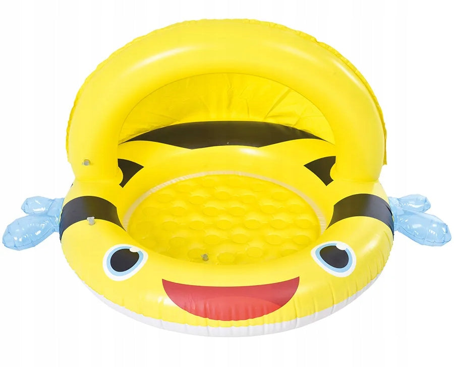 Children's Swimming Pool With Canopy 125 Cm Inflatable Shower Tray Jilong Packaging status original
