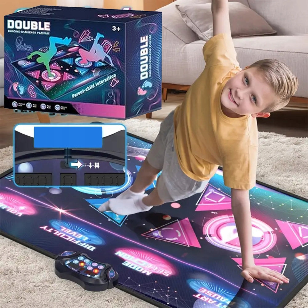Children's Toy Dance Mat With Music Dance Double With 12 Games Manufacturer code Mata do tańca prezent dla dzieci