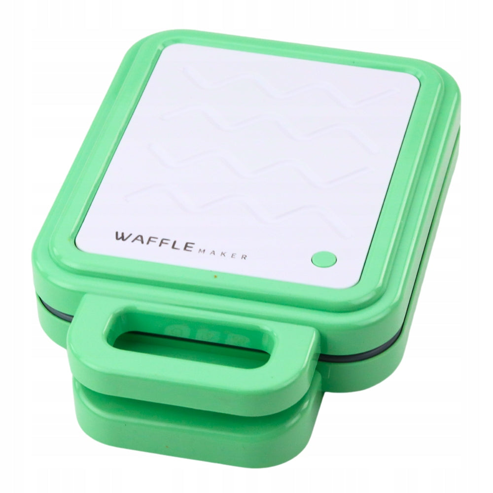 Children's Toy Waffle Iron Battery Operated Blush Lights Green Brand LEAN Toys