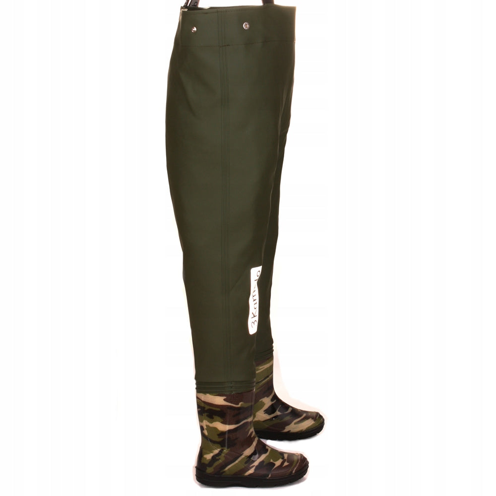 Children's bottoms 3Kamido, waders, waders - MORO, green r.34/35 EAN (GTIN) 5902627426919