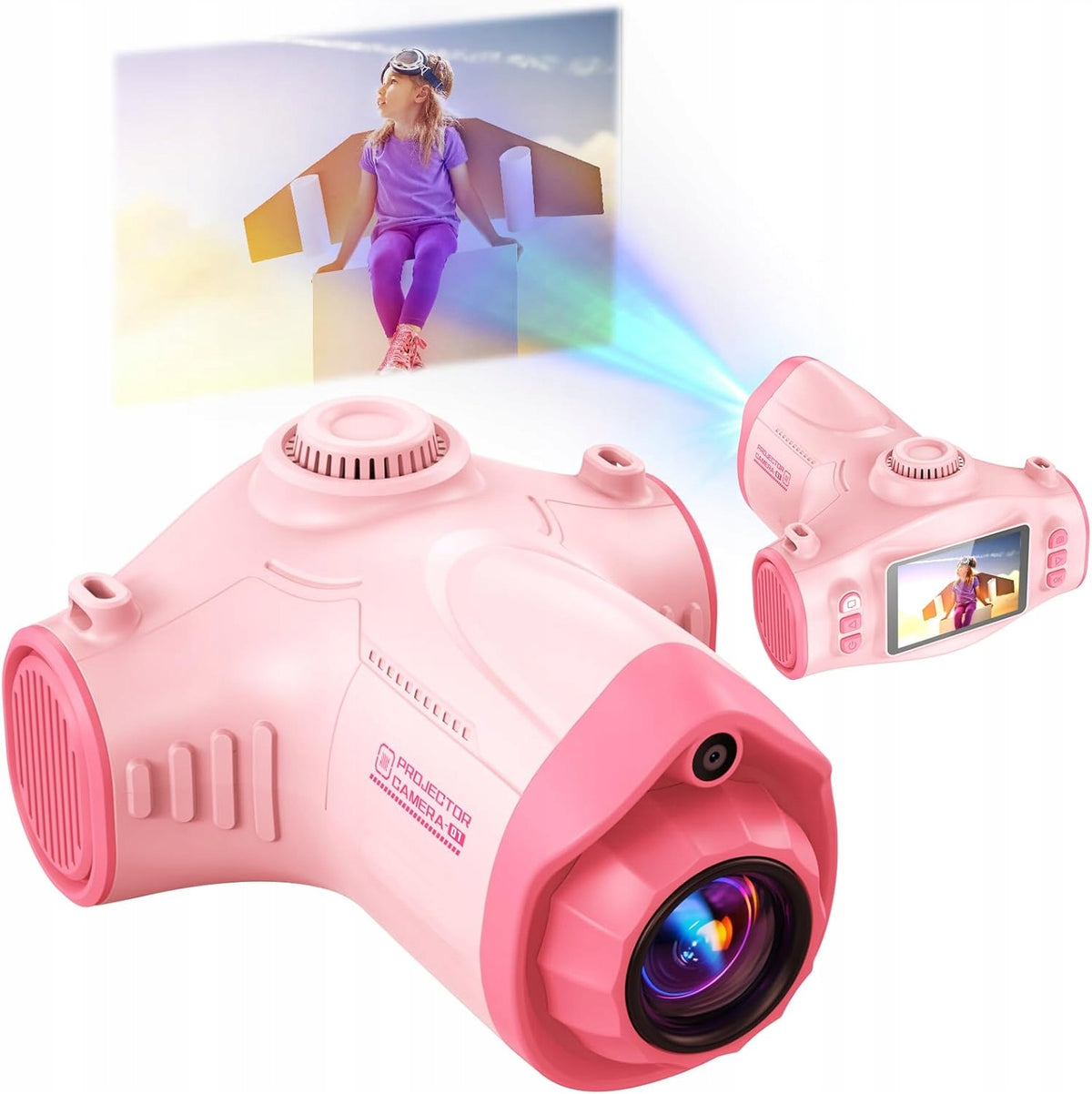 Children's camera CAMERA with projector function large screen 1080P video camera