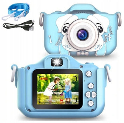 Children's camera R2 X5 dog 8 Mpx blue Brand R2