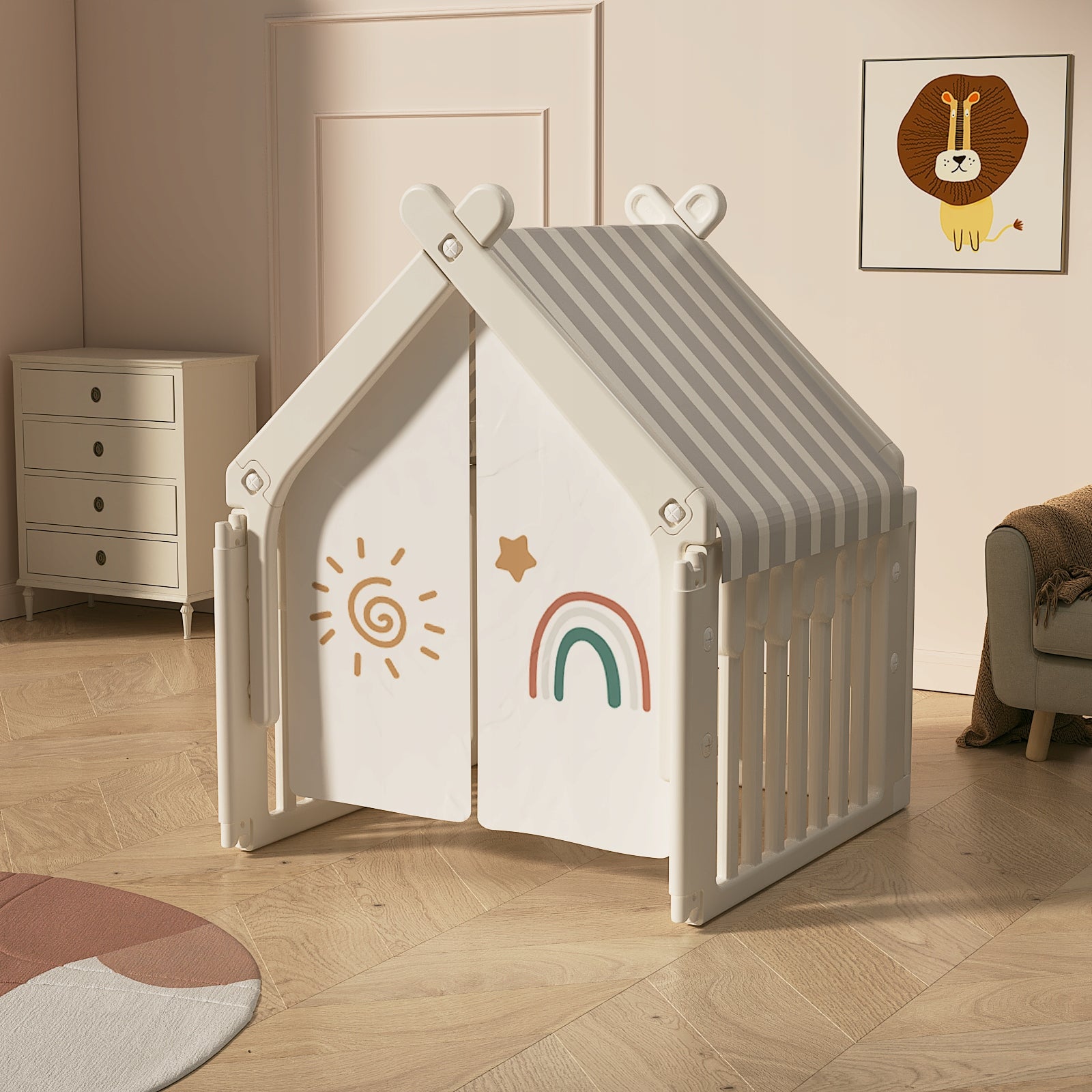 Children's cottage SHOP4 plastic 9 m +