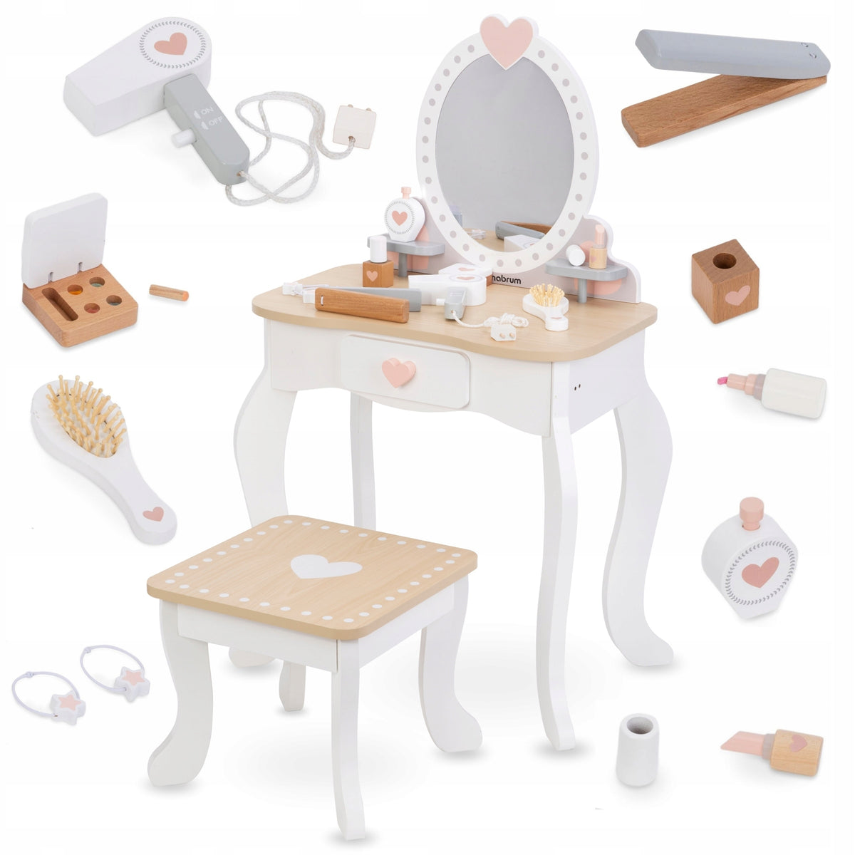 Children's dressing table Mamabrum MAM68 MAKEUP DREESER Brand Mamabrum